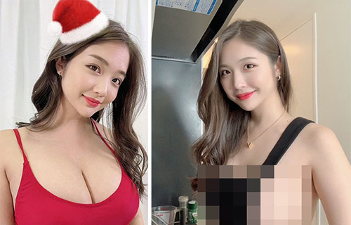 Nữ Youtuber "gây sốt" vì chỉ mặc mỗi tạp dề khi dạy nấu ăn